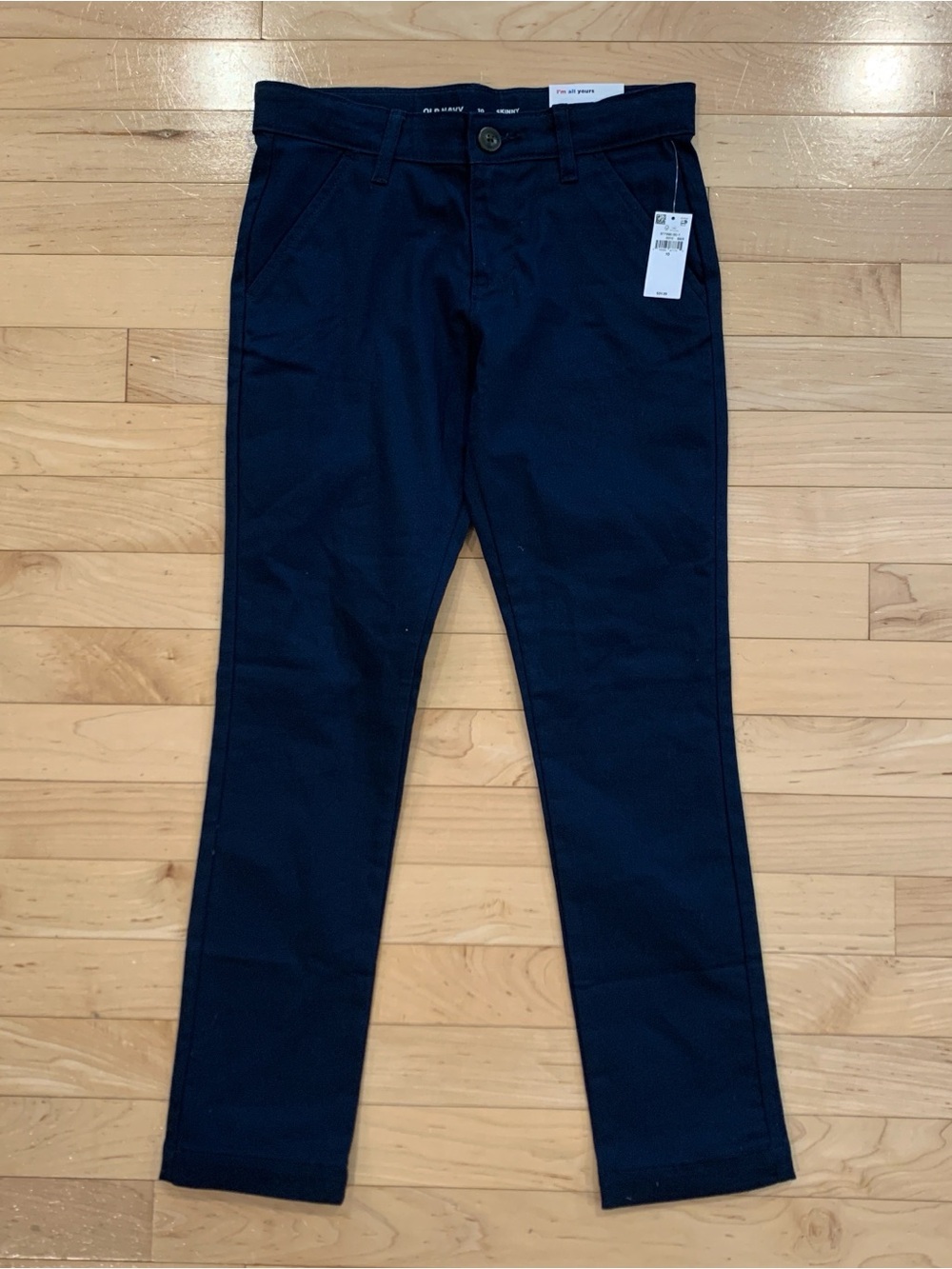 New! Old Navy Skinny Stretch School Uniform Pants – Youth Girls Size 10 – Navy